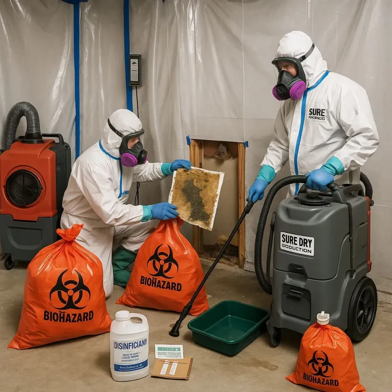 Contaminated Water Handling Protocols process in Golden Shores, AZ